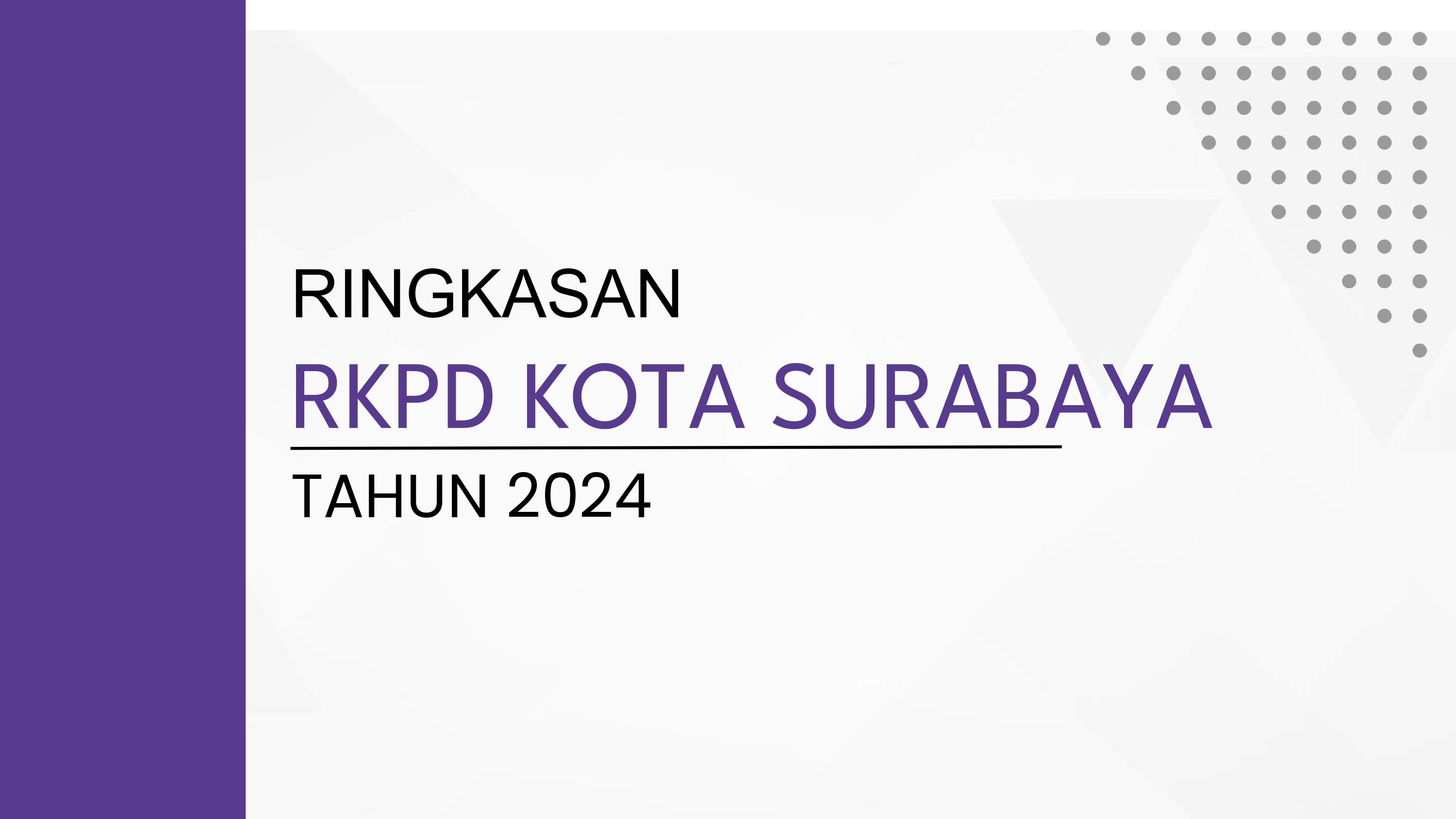 Ringkasan RKPD 2024
